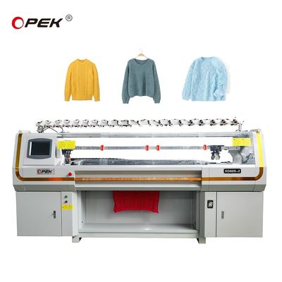 Three System Fully Computerized Flat Sweater Knitting Machine for Home Knitting