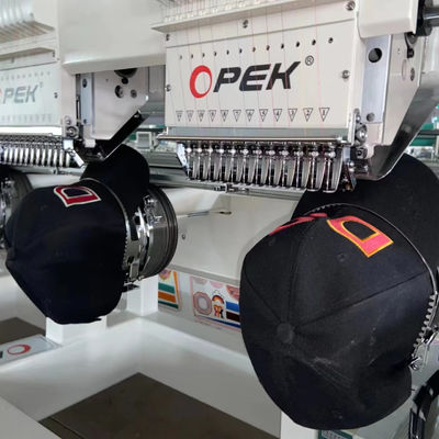 Computerized Multi Head Embroidery Machine 4 Heads 12 Needles for Advertising Company