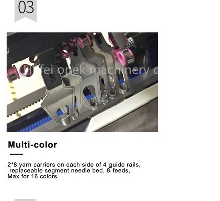 Single Knitting Method Collar Knitting Double System Sweater Hat Scarf Knitting Machine