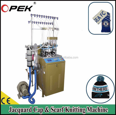 Single Knitting Method OPEK Knitting Machine for jacquard type Wool Hat