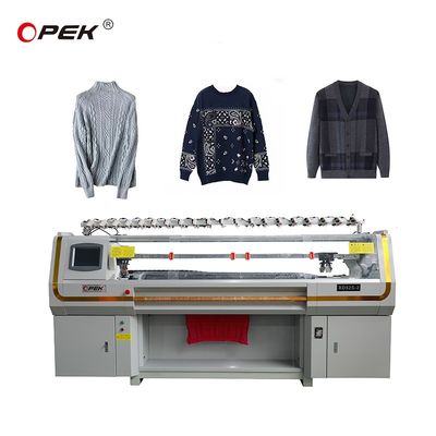 Latest 12 Gauge Jacquard Single Carriage Flat Knitting Machine for Hengqiang System