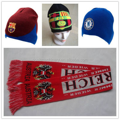 1KW Single Fully Automatic Circular Hat Scarf Knitting Loom Machine