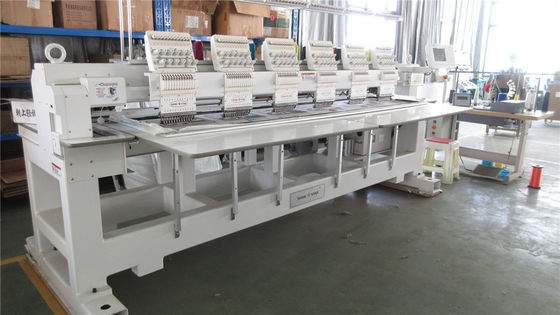 6 Heads 1200 Rpm Computerized Embroidery Machine with KOBAN Rotary Hook and Cap Driver