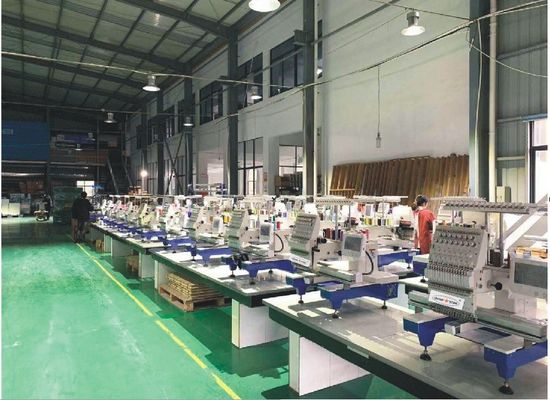 2 Heads Automatic Computerized Embroidery Machine with Touch Screen Dahao 10inch A15