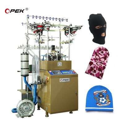 1 W OPEK High Speed Jacquard Hat Knit Machine Auto Lubrication for Seamless Operation