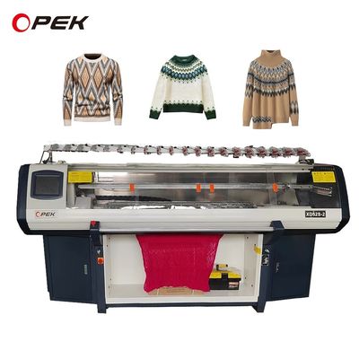 System Computerized Flat Knitting Machine for 2.5gg Fully Jacquard Sweaters