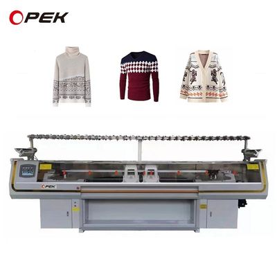 System Computerized Flat Knitting Machine for 2.5gg Fully Jacquard Sweaters