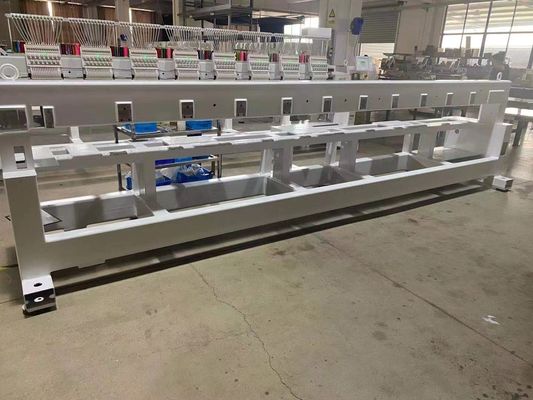 High Precision 12 Color 6 Heads Computer Embroidery Machine with Dahao Control System