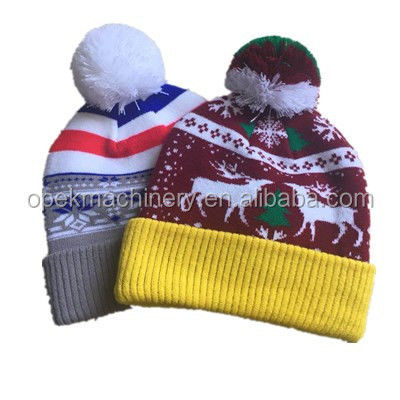 Double Flatbed Wrap Knitting Machine for Scarf Needles 160N-360N Design