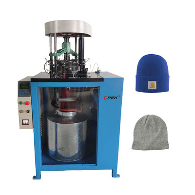 325KG 1KW Single &amp; Double  High Speed Beanie Knitting Machine With Auto Lubrication