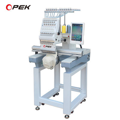 60*60 cm Worktable High Speed Single Head Computer Embroidery Machine with Dahao Software