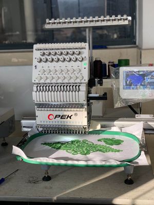 60*60 cm Worktable High Speed Single Head Computer Embroidery Machine with Dahao Software