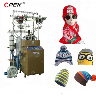 Servo Motor Winter Hat and Scarf Knitting Machine with ISO9001 CE Certificate