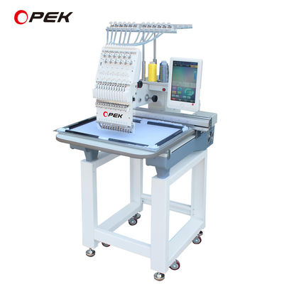 accuracy OPEK 15 Colors Single Head Computerized Embroidery Machine for Industrial