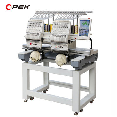 KOBAN Rotary Hook High Speed 2 Double Heads Computerized Embroidery Machine for Flat Embroidery on Hats