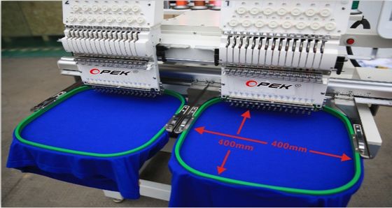 KOBAN Rotary Hook High Speed 2 Double Heads Computerized Embroidery Machine for Flat Embroidery on Hats