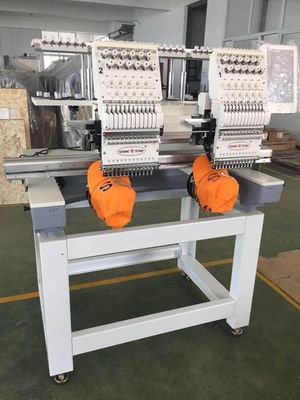 KOBAN Rotary Hook High Speed 2 Double Heads Computerized Embroidery Machine for Flat Embroidery on Hats