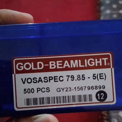 VOSSPE 79.85-5 GOLD-DEAMLIGHT Metal FLAT KNITTING MACHINE NEEDLE for Precise Knitting