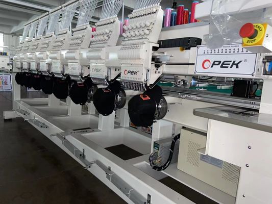 12 Heads Computerized Embroidery Machine with Universal Power Supply Max Emb.Area 400*450