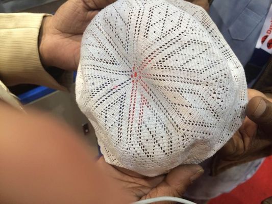 Jacquard Circular Warp Knitting Machine for Home Computerized Muslim Cap Knitting
