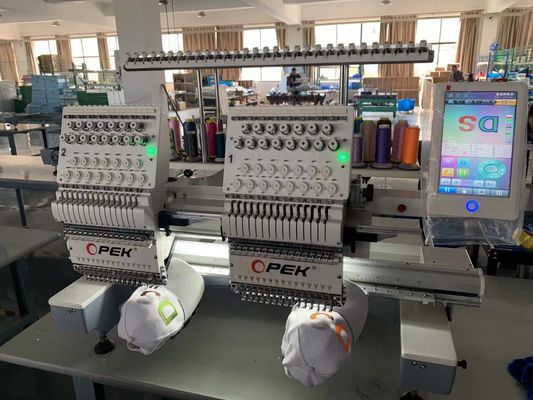High Production Capacity Opek Auto Embroidery Machine with 9/12/15 Needles and Accuracy
