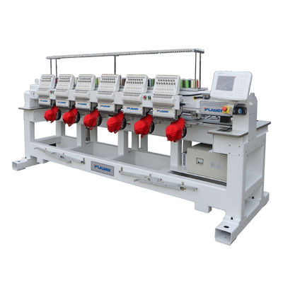 6 Heads Taping Embroidery Machine for Garments and Caps Versatile Embroidery Solution