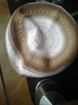 Fully Fashion Muslim Hat Cap Knitting Machine with 1KW Power and Automatic Function