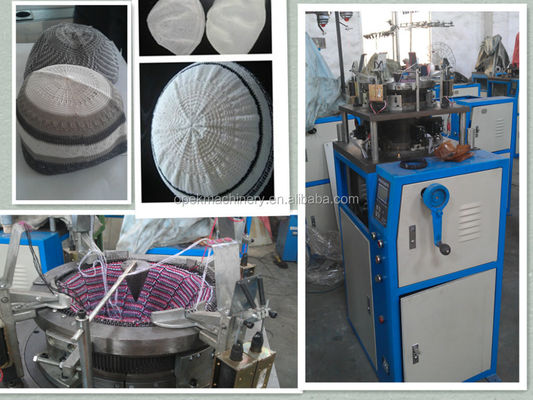 Retail Market Arabian Muslim Cap Knitting Machine Circular Design for Retailers
