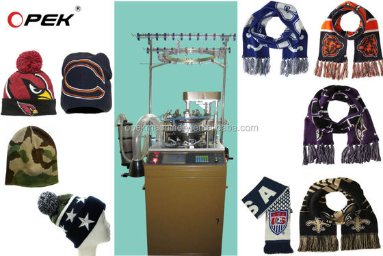 Retail Market Arabian Muslim Cap Knitting Machine Circular Design for Retailers