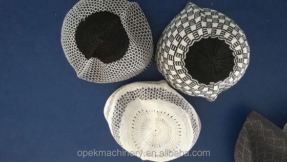 Advanced 10&quot; Cylinder Diameter Computerized Muslim Cap Knitting Machine