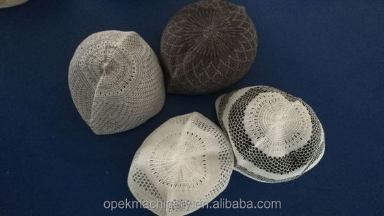 Advanced 10&quot; Cylinder Diameter Computerized Muslim Cap Knitting Machine