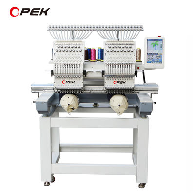 2 Heads Flat Computerized Embroidery Machine for Garment Durable and Long-lasting
