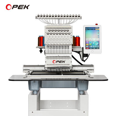 Flat Cap Hat T-shirt accuracy Computerized Embroidery Machine for OPEK T shirt Garment