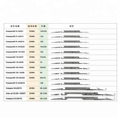 VOSASPEC89.150-100/09 5G Needles for Double System Home Knitting Machines Home