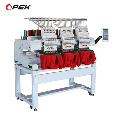 Cap T shirt Hat Flat Embroidery Making Machine with 1200 RPM Maximum Speed and Cap Driver