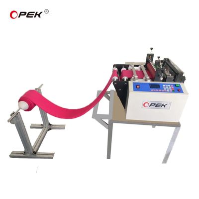 Cutting Type Automatic Operation Knitted Fabric Cutting Machine for Ribber Hat 0.9 Kw