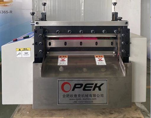 Cutting Type Automatic Operation Knitted Fabric Cutting Machine for Ribber Hat 0.9 Kw