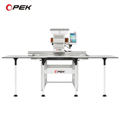 1200 RPM Maximum Speed Cap Embroidery Machine with Large Embroidery Area from OPEK