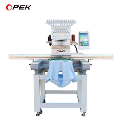 1200 RPM Maximum Speed Cap Embroidery Machine with Large Embroidery Area from OPEK
