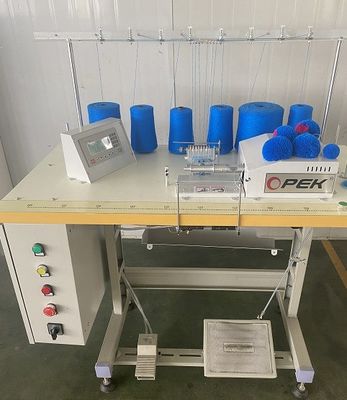 2022 Pompom Hat Machine with Flat Knitting Style and Auxiliary Knotting Function Easy
