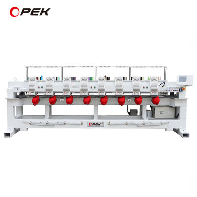 High Speed Industrial Automatic Flat Embroidery Making Machine with Dahao 528 Computer