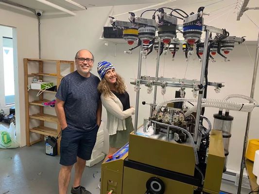 OPEK365 High Speed Computerized Jacquard Beanie Hat Cap and Scarf Knitting Machine