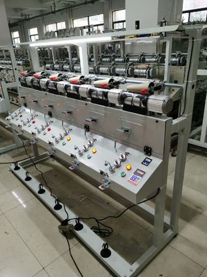 12 Heads Automatic Yarn Winding Machine Winding Chenille with 0.80*0.80*1.20m Size