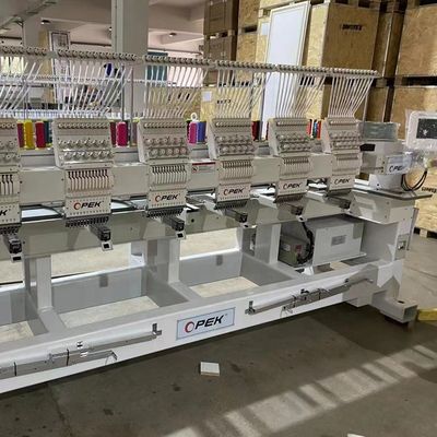Computerized Industrial Embroidery Making Machine for Cap T shirt Hat Flat Garment