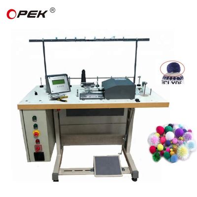 Boost Your Production with Scarf Pompom Machine 100-150/hour Output Guaranteed