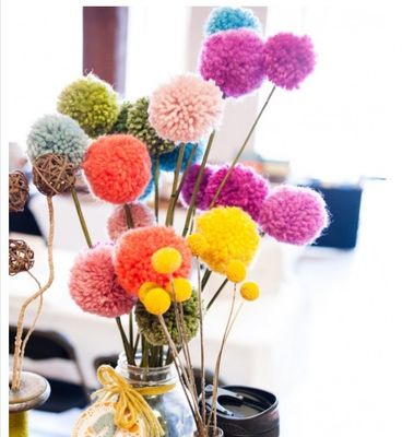 High Capacity Lace Wool Ball Pompom Making Machine 5000-11000 Pieces per Hour Output