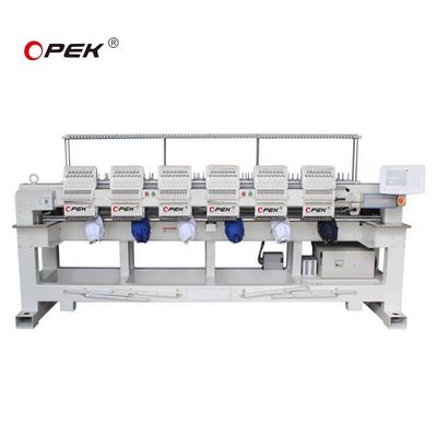 12/15 Needles 6 Head Embroidery Machine with ISO/CE/ETL Certificate