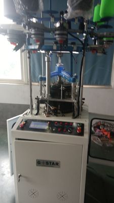 High Speed 4 Feeders Computerized Knee Cap Knitting Machine with 4 Color Jacquard