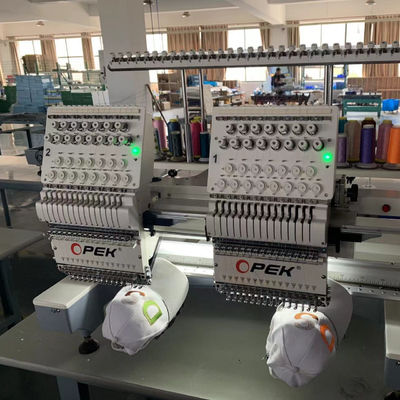 Max Embroidery Area 400*450 Small Embroidery Machine with Sequin/Cording Bead Device