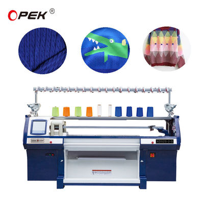 Computerized Jacquard Flat Knitting Machine for Used Chinese 3 System at Affordable